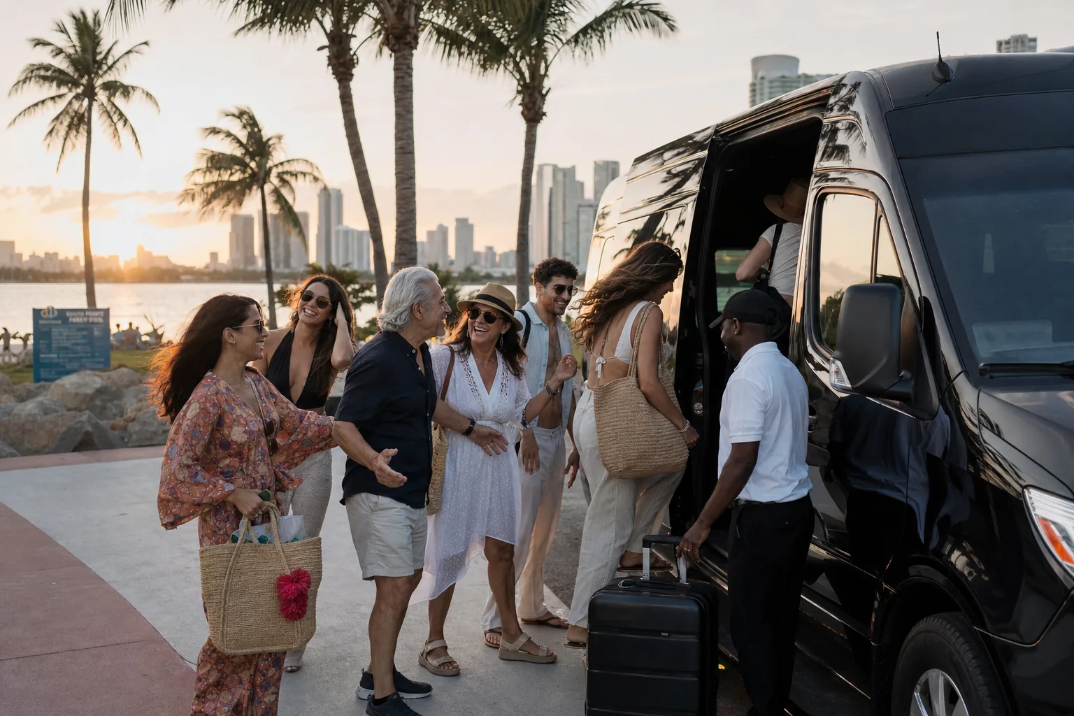 Group transportation in Miami