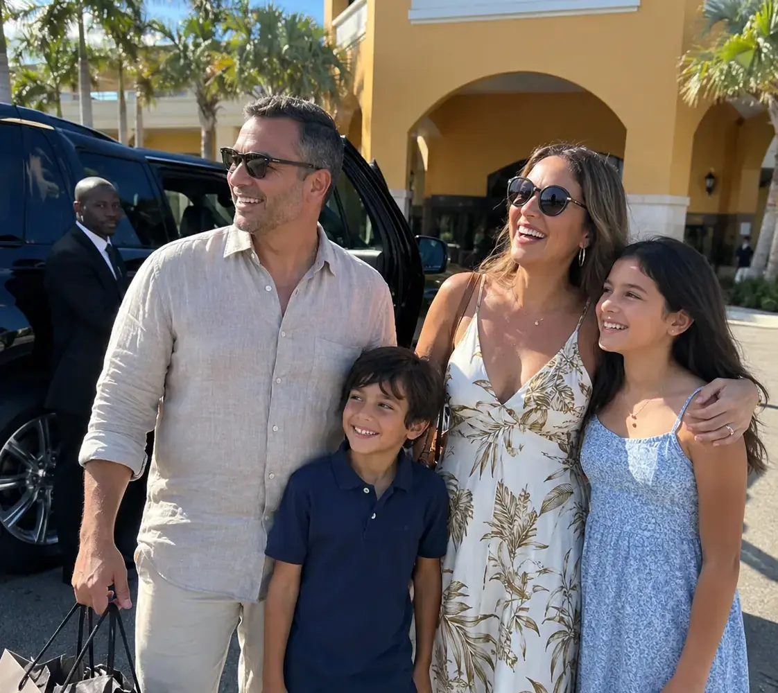 family-shopping-arrival