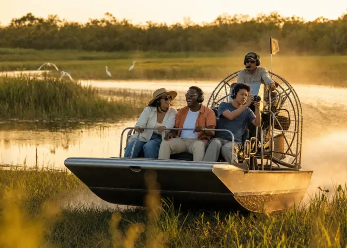 Excursion a los Everglades en hidrodeslizador (airboat) desde Miami (Holiday Park)